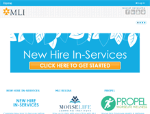 Tablet Screenshot of learning.morselife.org